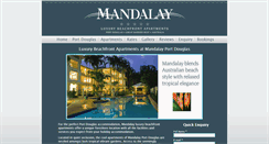 Desktop Screenshot of mandalay.com.au